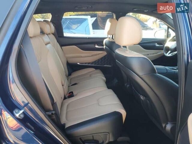 Синий Хендай Санта Фе, объемом двигателя 2.5 л и пробегом 34 тыс. км за 10800 $, фото 10 на Automoto.ua