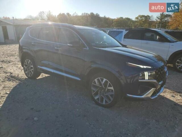 Синий Хендай Санта Фе, объемом двигателя 2.5 л и пробегом 34 тыс. км за 10800 $, фото 3 на Automoto.ua