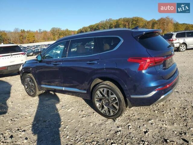 Синий Хендай Санта Фе, объемом двигателя 2.5 л и пробегом 34 тыс. км за 10800 $, фото 1 на Automoto.ua