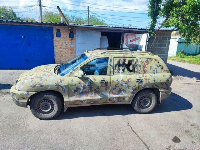 Зеленый Хендай Санта Фе, объемом двигателя 2 л и пробегом 316 тыс. км за 2404 $, фото 13 на Automoto.ua