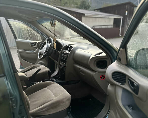 Зеленый Хендай Санта Фе, объемом двигателя 2.35 л и пробегом 223 тыс. км за 4500 $, фото 6 на Automoto.ua