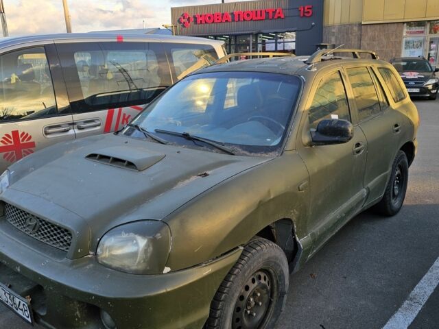 Зелений Хендай Санта Фе, об'ємом двигуна 2 л та пробігом 270 тис. км за 3000 $, фото 1 на Automoto.ua