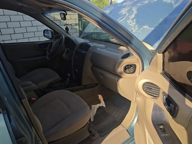 Зеленый Хендай Санта Фе, объемом двигателя 2 л и пробегом 350 тыс. км за 3349 $, фото 7 на Automoto.ua