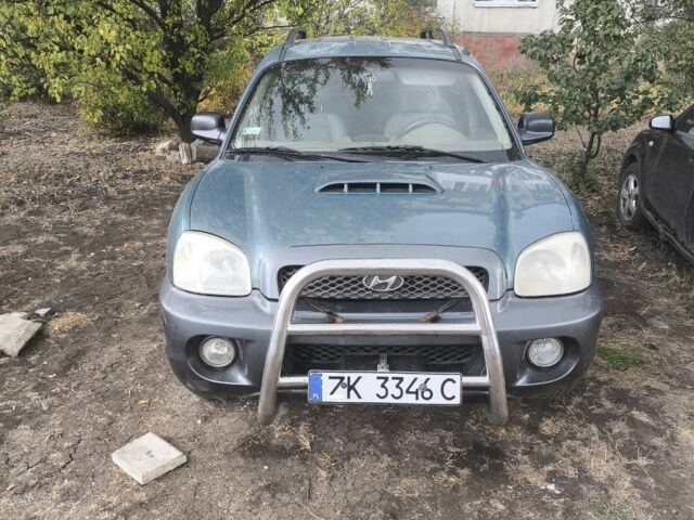 Зелений Хендай Санта Фе, об'ємом двигуна 2 л та пробігом 280 тис. км за 2222 $, фото 11 на Automoto.ua