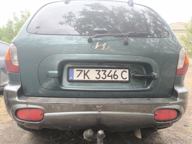 Зелений Хендай Санта Фе, об'ємом двигуна 2 л та пробігом 280 тис. км за 2222 $, фото 6 на Automoto.ua