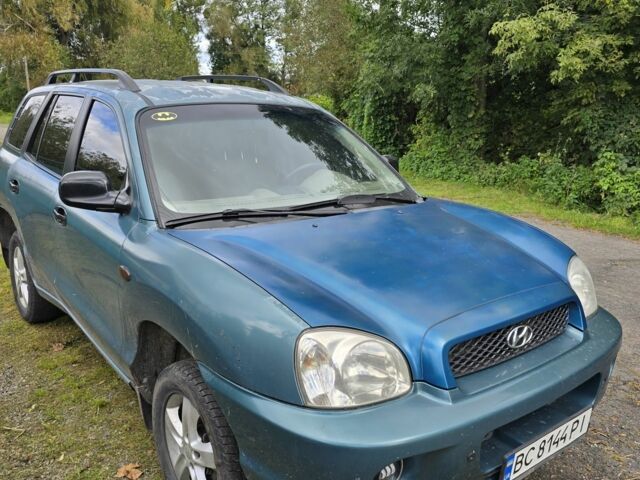 Зеленый Хендай Санта Фе, объемом двигателя 2 л и пробегом 350 тыс. км за 3349 $, фото 15 на Automoto.ua