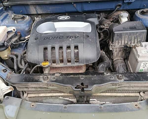 Зеленый Хендай Санта Фе, объемом двигателя 2.4 л и пробегом 225 тыс. км за 3000 $, фото 12 на Automoto.ua