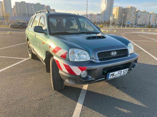 Зелений Хендай Санта Фе, об'ємом двигуна 2 л та пробігом 126 тис. км за 3000 $, фото 1 на Automoto.ua