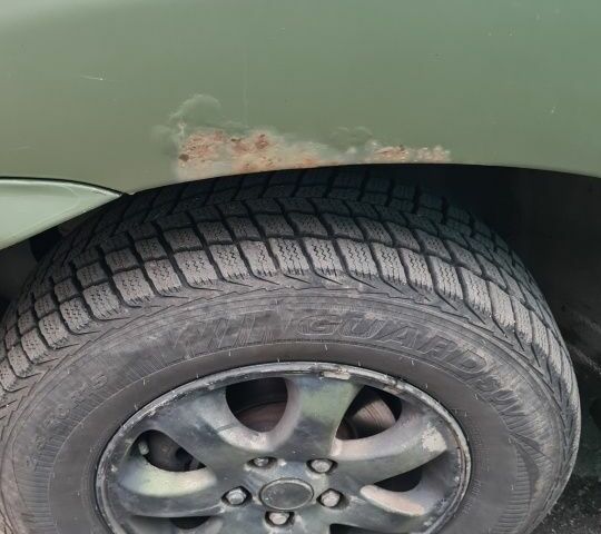 Зеленый Хендай Санта Фе, объемом двигателя 2 л и пробегом 284 тыс. км за 2900 $, фото 11 на Automoto.ua