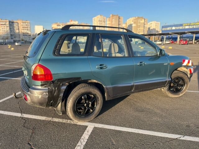 Зелений Хендай Санта Фе, об'ємом двигуна 2 л та пробігом 126 тис. км за 3000 $, фото 5 на Automoto.ua