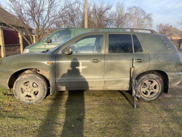 Зелений Хендай Санта Фе, об'ємом двигуна 2 л та пробігом 280 тис. км за 2391 $, фото 2 на Automoto.ua
