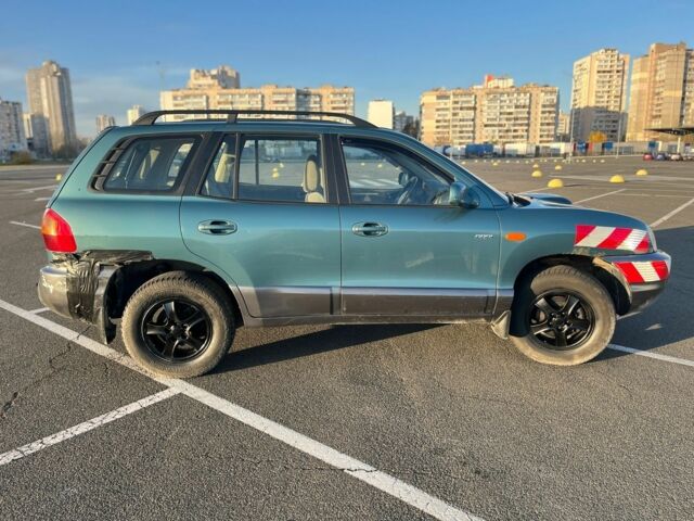 Зелений Хендай Санта Фе, об'ємом двигуна 2 л та пробігом 126 тис. км за 3000 $, фото 4 на Automoto.ua