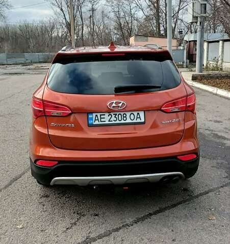 Оранжевый Хендай Санта Фе, объемом двигателя 2 л и пробегом 160 тыс. км за 12100 $, фото 11 на Automoto.ua