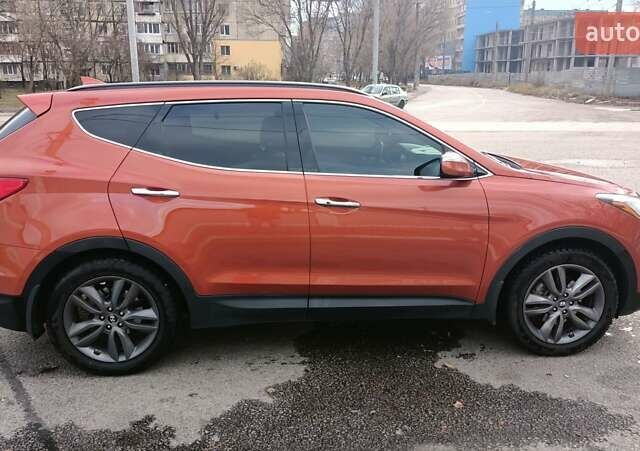 Оранжевый Хендай Санта Фе, объемом двигателя 2 л и пробегом 160 тыс. км за 12100 $, фото 10 на Automoto.ua