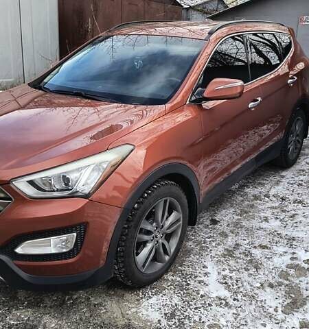 Оранжевый Хендай Санта Фе, объемом двигателя 2 л и пробегом 160 тыс. км за 12100 $, фото 1 на Automoto.ua