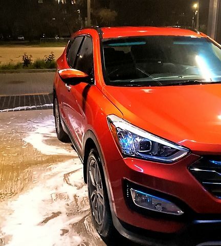 Помаранчевий Хендай Санта Фе, об'ємом двигуна 2 л та пробігом 180 тис. км за 12500 $, фото 1 на Automoto.ua