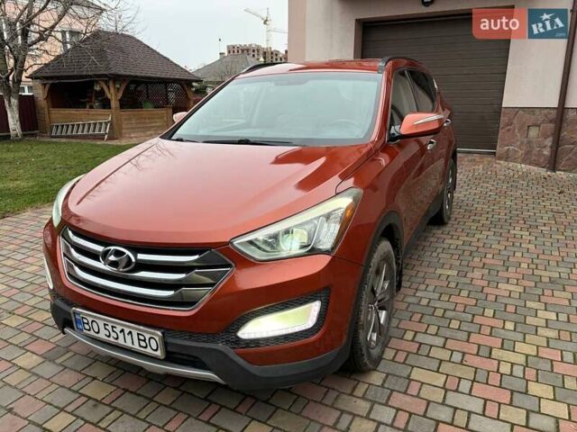 Оранжевый Хендай Санта Фе, объемом двигателя 2.4 л и пробегом 114 тыс. км за 13000 $, фото 2 на Automoto.ua