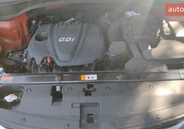 Оранжевый Хендай Санта Фе, объемом двигателя 2.4 л и пробегом 90 тыс. км за 14000 $, фото 7 на Automoto.ua