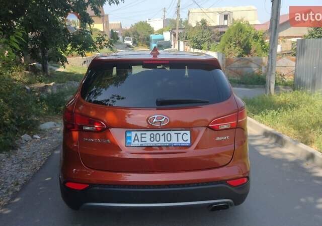 Оранжевый Хендай Санта Фе, объемом двигателя 2.4 л и пробегом 90 тыс. км за 14000 $, фото 1 на Automoto.ua