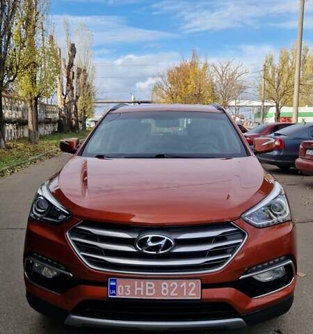 Оранжевый Хендай Санта Фе, объемом двигателя 2.4 л и пробегом 163 тыс. км за 16000 $, фото 1 на Automoto.ua