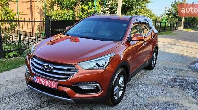 Оранжевый Хендай Санта Фе, объемом двигателя 2.4 л и пробегом 163 тыс. км за 16500 $, фото 1 на Automoto.ua
