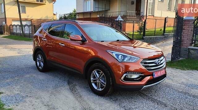 Оранжевый Хендай Санта Фе, объемом двигателя 2.4 л и пробегом 163 тыс. км за 16500 $, фото 3 на Automoto.ua
