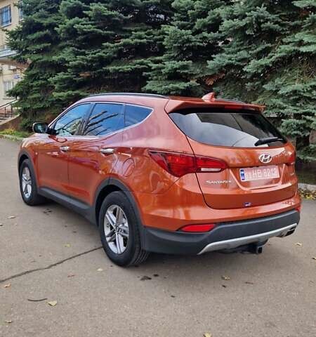 Оранжевый Хендай Санта Фе, объемом двигателя 2.4 л и пробегом 163 тыс. км за 16000 $, фото 8 на Automoto.ua