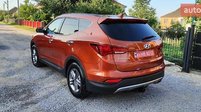 Оранжевый Хендай Санта Фе, объемом двигателя 2.4 л и пробегом 163 тыс. км за 16500 $, фото 7 на Automoto.ua