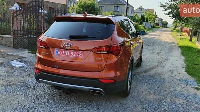 Оранжевый Хендай Санта Фе, объемом двигателя 2.4 л и пробегом 163 тыс. км за 16500 $, фото 6 на Automoto.ua