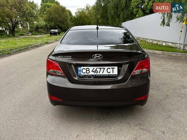 Коричневий Хендай Соларіс, об'ємом двигуна 1.59 л та пробігом 94 тис. км за 9700 $, фото 18 на Automoto.ua