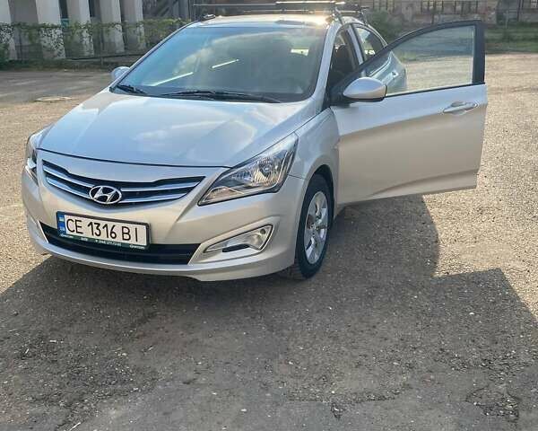 Сірий Хендай Соларіс, об'ємом двигуна 1.4 л та пробігом 79 тис. км за 9500 $, фото 14 на Automoto.ua