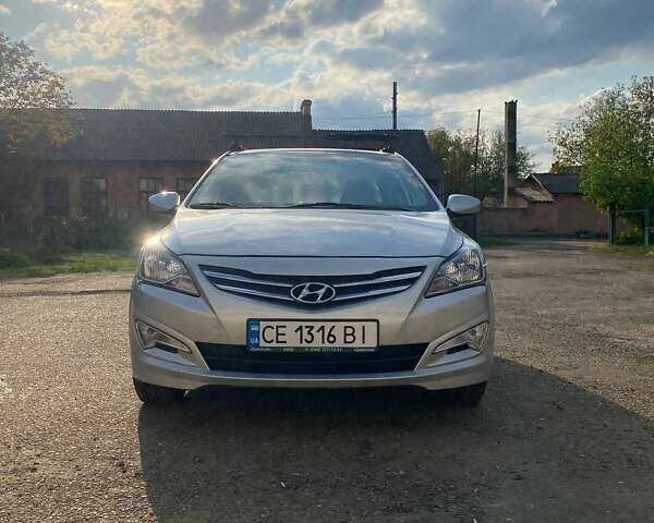 Сірий Хендай Соларіс, об'ємом двигуна 1.4 л та пробігом 79 тис. км за 9500 $, фото 1 на Automoto.ua