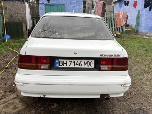 Білий Хендай Соната, об'ємом двигуна 2 л та пробігом 237 тис. км за 1000 $, фото 5 на Automoto.ua