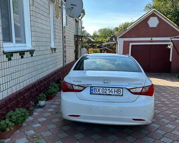 Белый Хендай Соната, объемом двигателя 2.4 л и пробегом 170 тыс. км за 9300 $, фото 2 на Automoto.ua