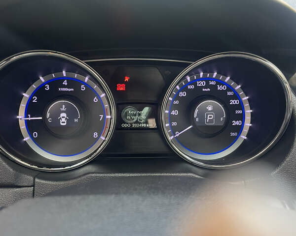 Білий Хендай Соната, об'ємом двигуна 2.36 л та пробігом 210 тис. км за 9300 $, фото 21 на Automoto.ua