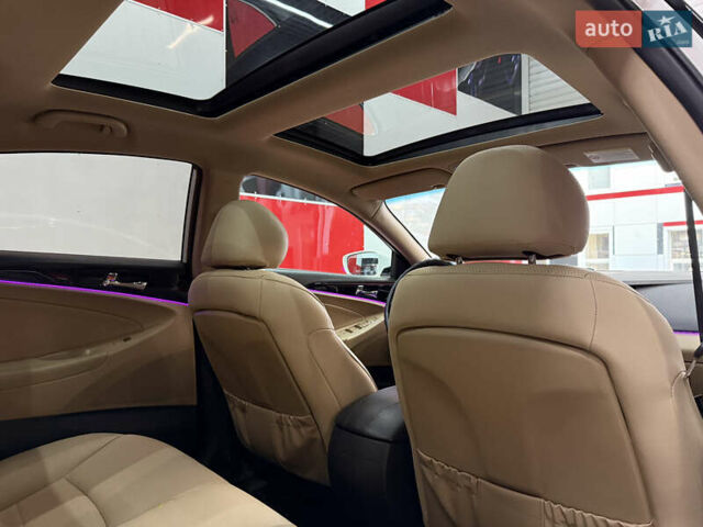 Белый Хендай Соната, объемом двигателя 2.4 л и пробегом 140 тыс. км за 9500 $, фото 13 на Automoto.ua