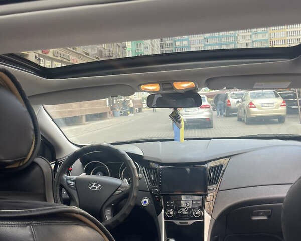 Білий Хендай Соната, об'ємом двигуна 2.36 л та пробігом 210 тис. км за 9300 $, фото 17 на Automoto.ua