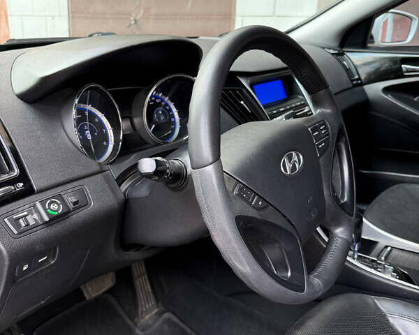 Белый Хендай Соната, объемом двигателя 2.4 л и пробегом 224 тыс. км за 9300 $, фото 16 на Automoto.ua