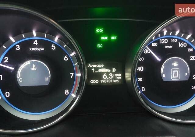 Хендай Соната 2011 в Киеве на Automoto.ua Белый Хендай Соната, объемом двигателя 2 л и пробегом 200 тыс. км за 8319 $, фото 2 на Automoto.ua