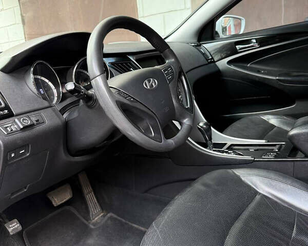 Белый Хендай Соната, объемом двигателя 2.4 л и пробегом 224 тыс. км за 9300 $, фото 11 на Automoto.ua