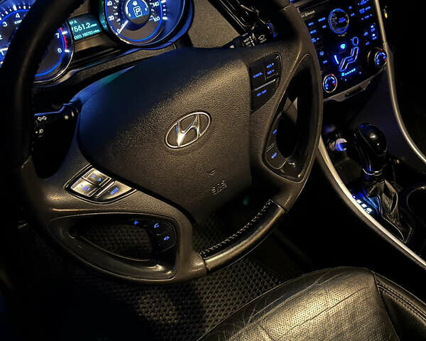 Белый Хендай Соната, объемом двигателя 2.36 л и пробегом 288 тыс. км за 7200 $, фото 15 на Automoto.ua