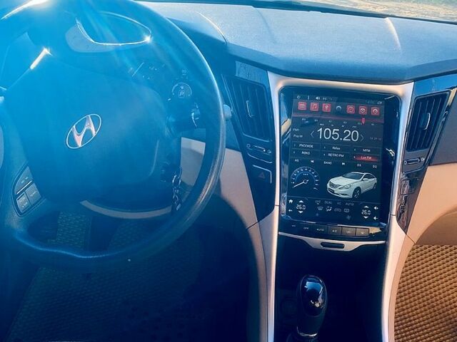 Белый Хендай Соната, объемом двигателя 2.4 л и пробегом 160 тыс. км за 9700 $, фото 7 на Automoto.ua