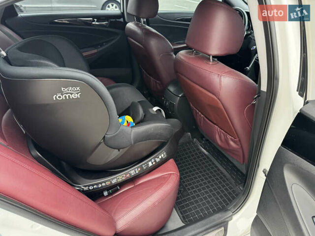 Белый Хендай Соната, объемом двигателя 2.36 л и пробегом 98 тыс. км за 12200 $, фото 19 на Automoto.ua