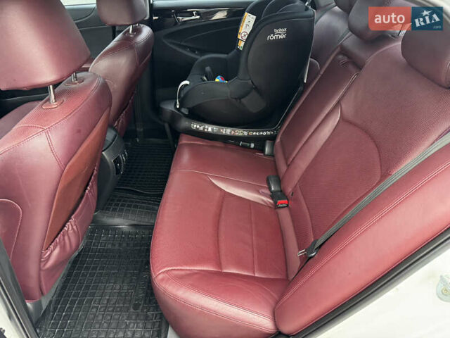 Белый Хендай Соната, объемом двигателя 2.36 л и пробегом 98 тыс. км за 12200 $, фото 20 на Automoto.ua