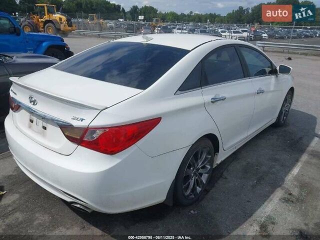 Білий Хендай Соната, об'ємом двигуна 2 л та пробігом 160 тис. км за 6300 $, фото 1 на Automoto.ua