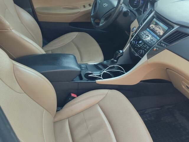 Белый Хендай Соната, объемом двигателя 2.4 л и пробегом 256 тыс. км за 9200 $, фото 9 на Automoto.ua