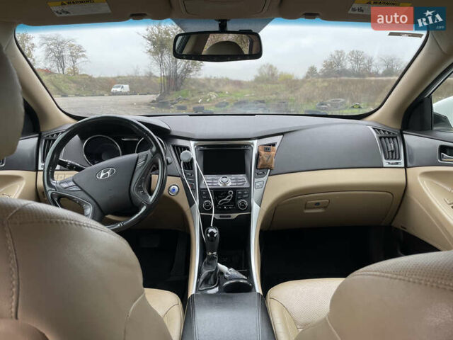 Белый Хендай Соната, объемом двигателя 2.36 л и пробегом 150 тыс. км за 9700 $, фото 1 на Automoto.ua