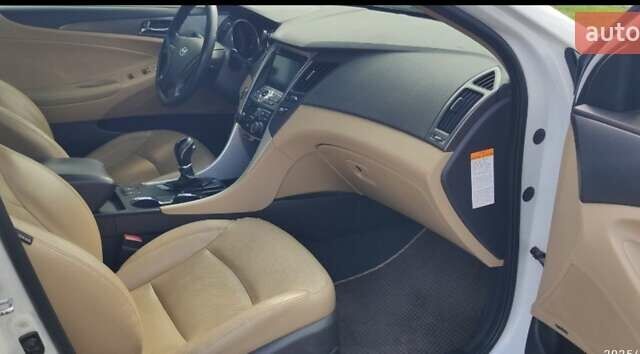Білий Хендай Соната, об'ємом двигуна 2.4 л та пробігом 365 тис. км за 9700 $, фото 1 на Automoto.ua