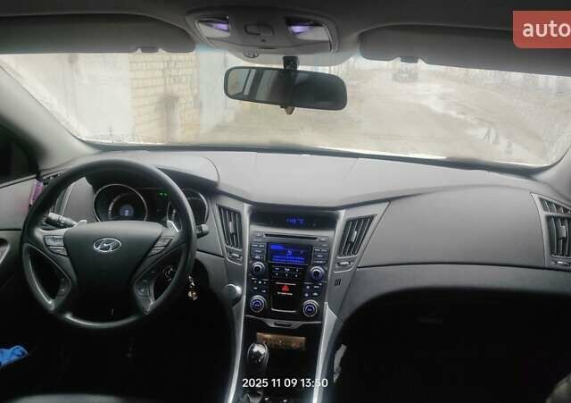 Белый Хендай Соната, объемом двигателя 2 л и пробегом 208 тыс. км за 8500 $, фото 4 на Automoto.ua