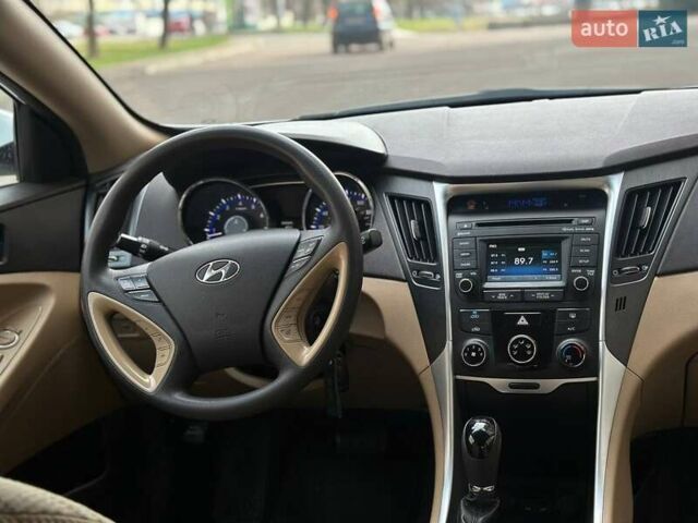 Белый Хендай Соната, объемом двигателя 2.36 л и пробегом 170 тыс. км за 8500 $, фото 14 на Automoto.ua